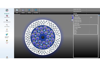 BluVision DiscreteAccess software - Home screen